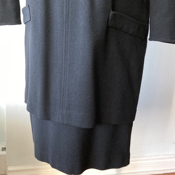 Vintage black wool Town & County - Picture 9 of 12